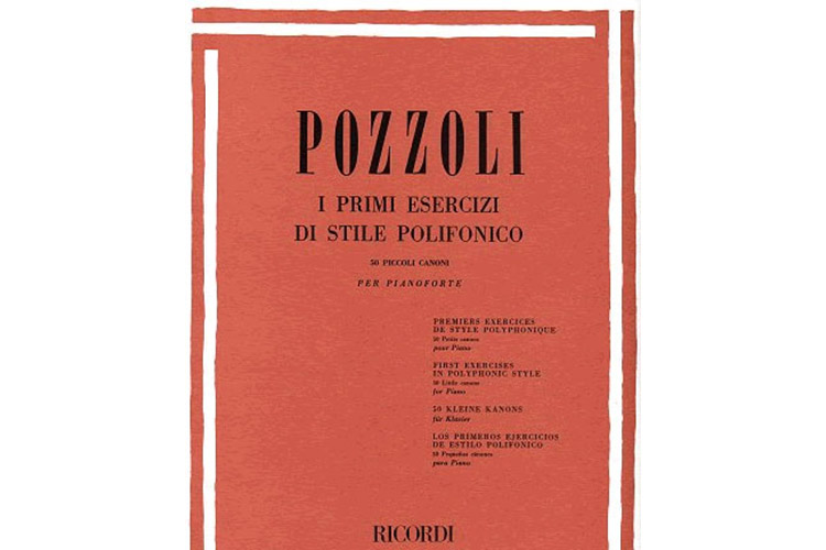 Pozzoli - I Primi Esercizi di Stile Polifonico