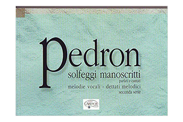 Pedron Solfeggi Manoscritti II