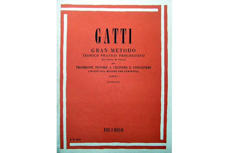 Gatti - Gran Metodo Trombone