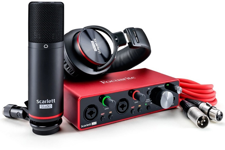 FOCUSRITE Scarlett Studio 2i2 4rd Gen