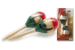 LATIN PERCUSSION MARACAS CP WOOD