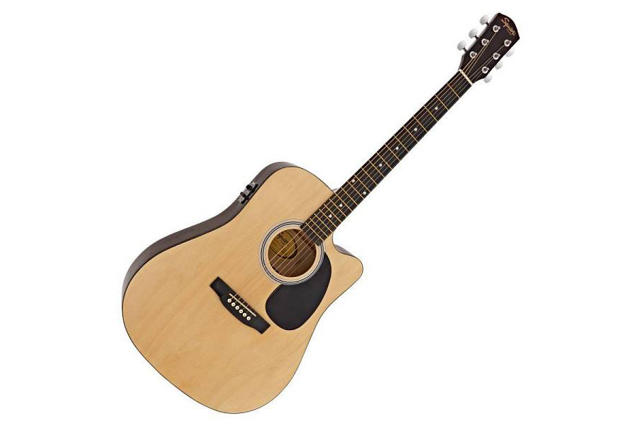 FENDER SQUIER SA-105CE DC NATURAL
