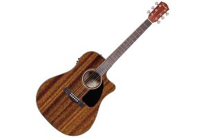 FENDER CD-60SCE All Mahogany