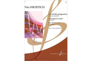 Fritz Kroepsch - 416 Etudes Progressives Volume 1