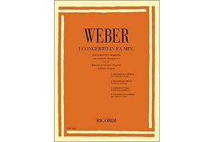 Weber -  I Concerto  in Fa Min. Op. 73 Clarinetto
