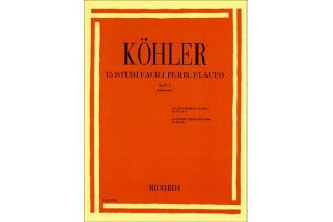 Kohler - 15 Studi facili per il Flauto