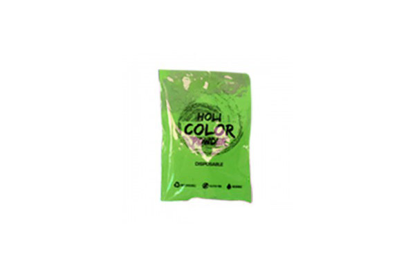 Holi Powder Monodose Green 80gr Polvere da lancio
