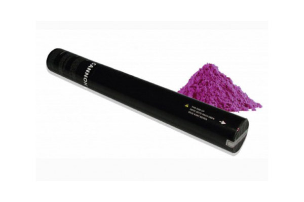 Party cannon Holi Color Pink da 40cm Polveri colorate