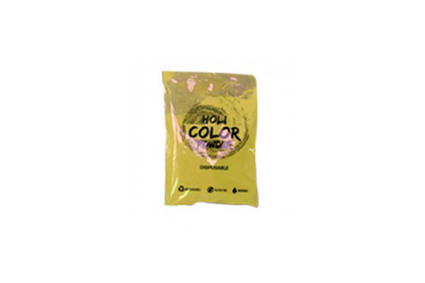 Holi Powder Monodose Yellow 80gr Polvere da lancio