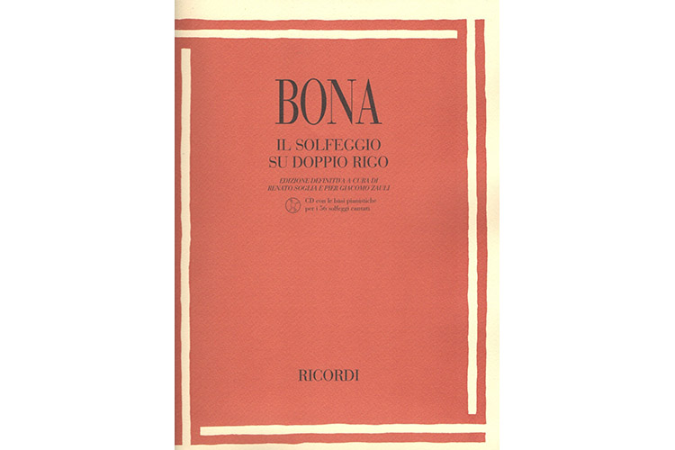 Bona - Il Solfeggio su Doppio Rigo + CD