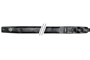 FIRE&STONE TRACOLLA PELLE NERA