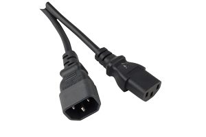 IECMF1 - Male/female IEC power cord - 1 m