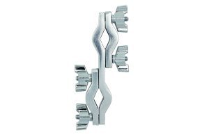 GIBRALTAR Grabber Clamp 2-Hole