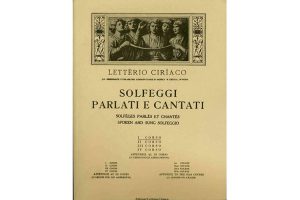 Letterio Ciriaco Solfeggi I Corso Parte II