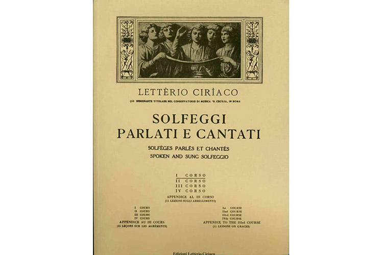 Letterio Ciriaco Solfeggi I Corso Parte II