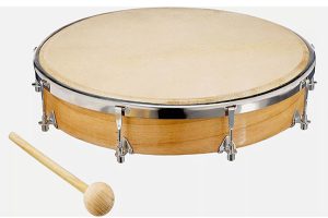 DOMUS SD1295 TAMBURELLO PELLE NATURALE 30CM