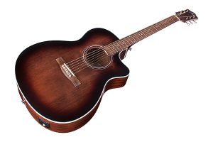 GUILD OM-240CE ANTIQUE CHARCOAL BURST