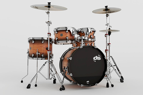 DS GROOVEMASTER 22" BD KIT AMBER BURST SATIN