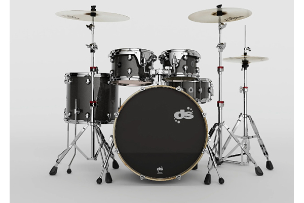 DS GROOVEMASTER 22" BD KIT BLACK GALAXY WRAP