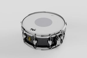 DS FURY SNARE14"X5.5" Anthrax Grey Sparkle