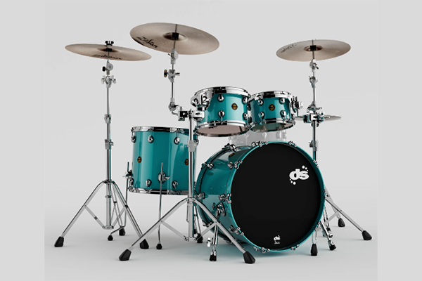 DS FURY 22" STUDIO DRUM KIT METALLIC TEAL